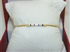 Yellow Gold Sapphire Bracelet