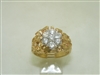 Gorgeous Diamond Nugget Finish Ring