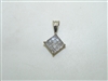 Invisible Diamond Setting Pendant