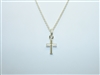 Vintage Tiffany & Co Cross Pendant and Chain