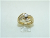 14k Yellow Gold Diamond ring