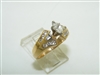 Yellow Gold Gorgeous Marquise Diamond Engagement Ring