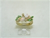 Gorgeous Oval Opal Diamond Ring