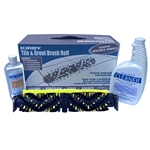 Kirby Tile and Grout Brush Roll Kit with Cleaning Solution