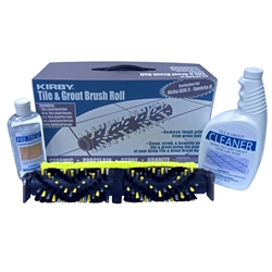 Kirby Tile and Grout Brush Roll Kit with Cleaning Solution