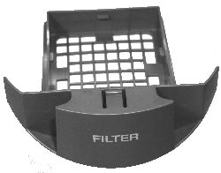 Bissell Pre Motor Filter Tray Grey 203-2335