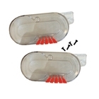 Bissell End Cap with Edge Brushes W/Screw 2pk 203-6685, 2036685