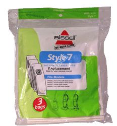 Bissell Bag Paper Style 1 & 7 l 3pk