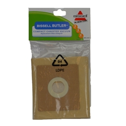 Bissell Bag Paper 3pk W/2 Filters Butler