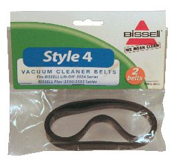 Bissell Belt Flat Style 4 2 pack  32035