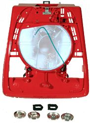 Eureka Base 12" Red Quick Clean 886 Sanitaire