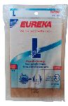Genuine Eureka Style L vacuum cleaner bags in a convenient 3 pack. These standard bags are Eureka part number 61715 and fit Eureka Canister Model 965. The Eureka Style L bags are designed by Eureka to provide the best performance