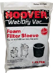 Hoover Filter Foam Sleeve Wet Dry S6529