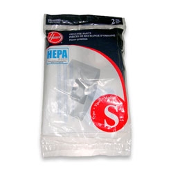 Hoover "S" Type HEPA Paper Bag 2 Pack  4010806S