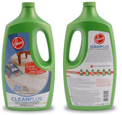 Hoover Shampoo Deep Cleansing Detergent 64 Ounce 2X Clean Plus AH30330