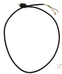 Hoover Power Nozzle Cord To Hose T Shaped Male Plug 3 Wire 42" 46521021