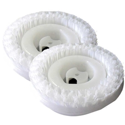 Koblenz 6" Shampoo Brush Pair Regina White Bristle