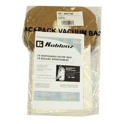 Koblenz Backpack Paper Bag 10 Pack 45-0778-6, BP1400