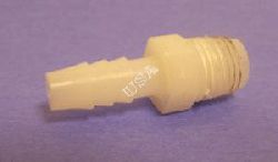 Barb Nylon Fitting .375 .25 NPT