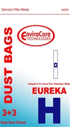 Eureka Bag Paper Style H S-E3 Prince 3 Pack