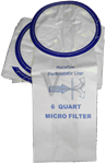 Pro Team Aggresor Bag Paper 6 Quart MIcro filter