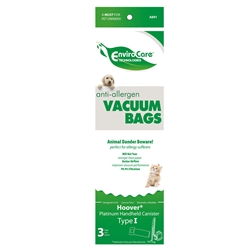 Replacement Hoover Hepa Bag Paper I Platinum 3 Pack SH10000 Canister by Envirocare