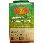 Miele Allergen Bag FJM 5/2 Pack With Plastic Collar  Envirocare