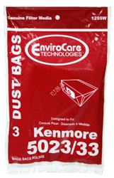 Kenmore Bag Paper 5023 5033 Style E 3 Pack