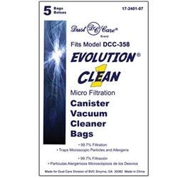 Dust Care Bag Paper Evolution 5 pack DCC-9009