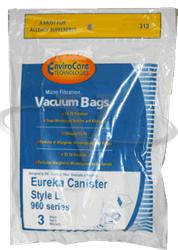 Eureka Bag Paper Style L Micro 3 Pack Envirocare