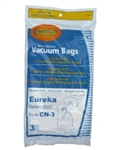Eureka Bag Paper Style CN3 3 pack Micro Filter