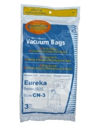 Eureka Bag Paper Style CN3 3 pack Micro Filter