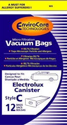 Electrolux Bag Canister 12 Pack Micro Envirocare
