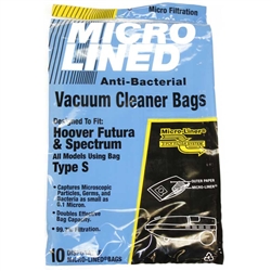 Hoover Paper Bag S Micro Lined 10 pack DVC Replacement