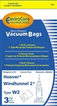 Hoover Bag Paper W2 Micro Filter 3 Pack