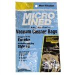 Eureka Paper Bag Style UB Micro Lined 3 pack DVC