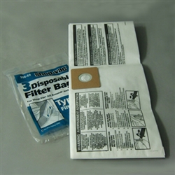 Shop Vac Bag Paper Type C QAL80 QS50 3 Pack