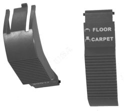 Carpet Floor Pedal Gray