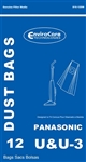 Panasonic Paper Bag Type U U3 2 Ply 12 Pack