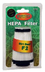 Royal Filter Hepa F2 Dynamite 084600 Replacement 084200 929, Envirocare Part Number 929