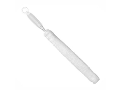 Casabella Microfiber Cleaning Wand White with Clear Handle