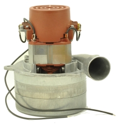 Domel Model 491.3.752-3 3-stage 120 volt 5.7 inch tangential bypass vacuum motor.