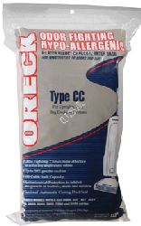 Oreck Bag Paper Allergen CC Odor Control 8 Pack