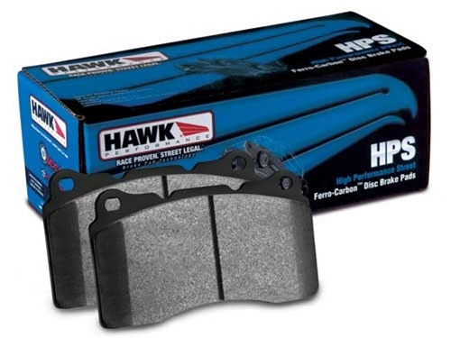 Front - Hawk Performance HPS Brake Pads - HB661F.667-D1675