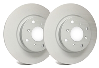 REAR PAIR - SP Premium Brake Rotors With Gray ZRC Coating - P19-0097