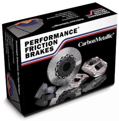 REAR - Performance Friction 0782.20 Street Pad - CarbonMetallic&#174; - D782