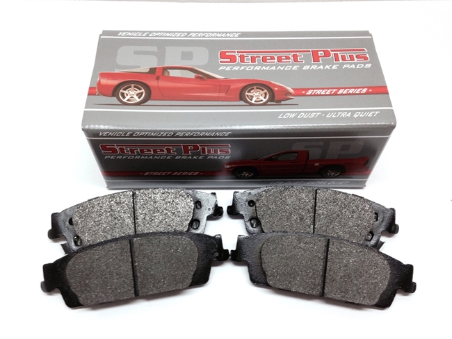REAR - Street Plus Semi-Metallic Brake Pads - MD295