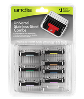 Universal Stainless Steel Combs 8-Piece Set