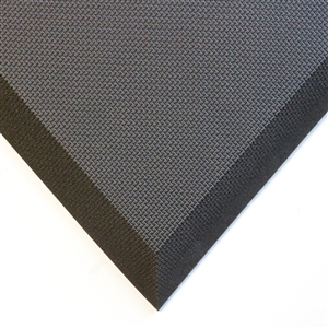 AcroMat Anti-Fatigue Mat, Black, Texture Surface, w/Non Slip Backing