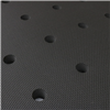 AcroMat Anti-Fatigue Mat, Black, Texture Surface, w/Non Slip Backing with Drain Holes